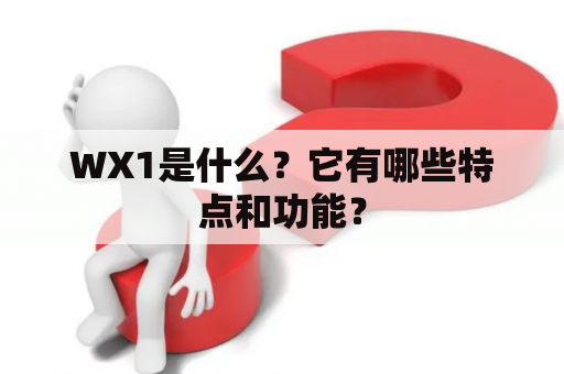 WX1是什么？它有哪些特点和功能？