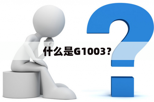 什么是G1003？