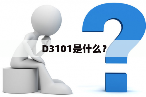  D3101是什么？