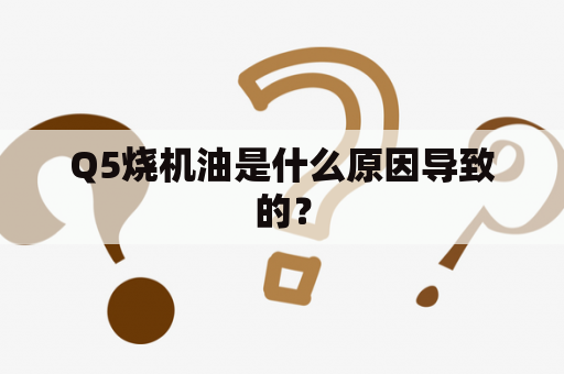 Q5烧机油是什么原因导致的？