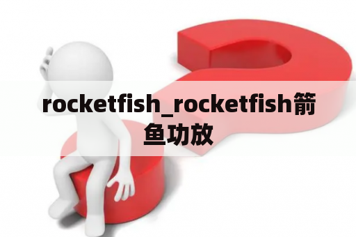 rocketfish_rocketfish箭鱼功放