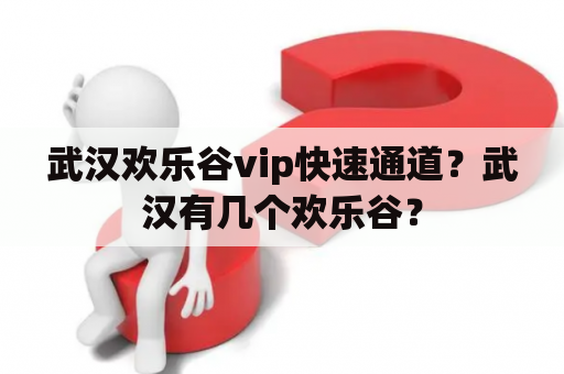 武汉欢乐谷vip快速通道？武汉有几个欢乐谷？