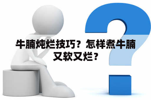 牛腩炖烂技巧？怎样煮牛腩又软又烂？