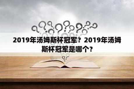 2019年汤姆斯杯冠军？2019年汤姆斯杯冠军是哪个？