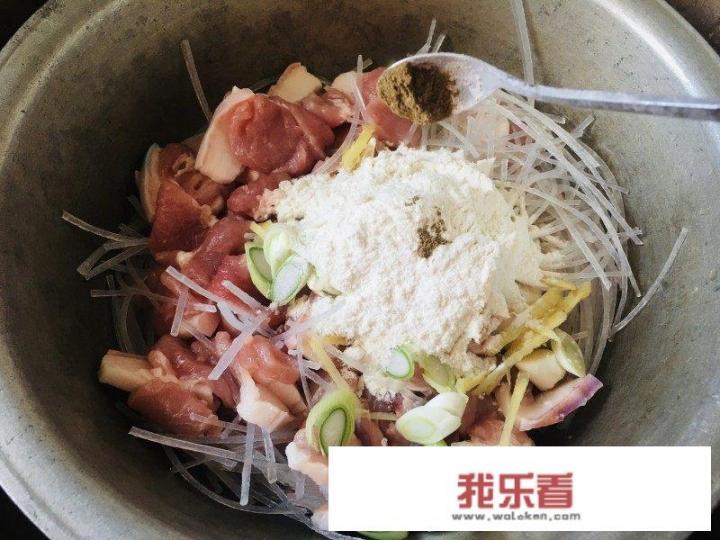 农家蒸肉做法？农村土办法蒸肉？