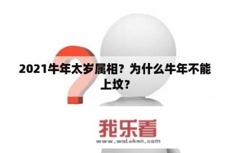 2021牛年太岁属相？为什么牛年不能上坟？