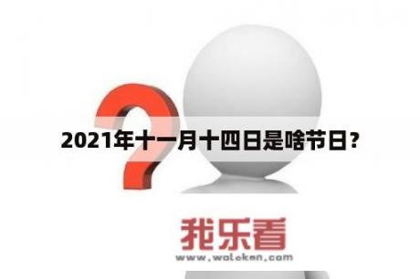 2021年十一月十四日是啥节日？