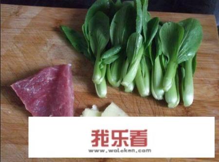 广东青菜肉片汤做法？