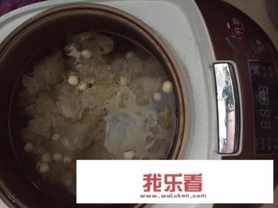 银耳莲子粥的正确做法？