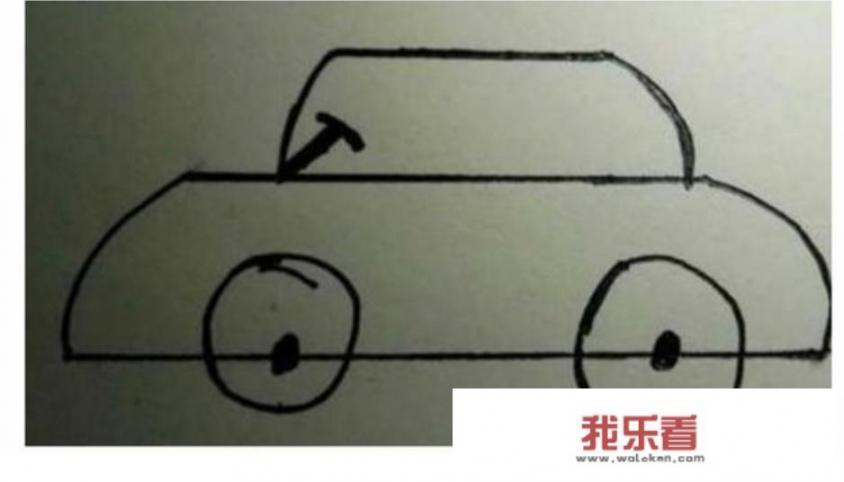 儿童画画汽车