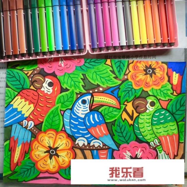 儿童画什么画好？有哪些小孩儿童画？_各种各样的画画儿童画画