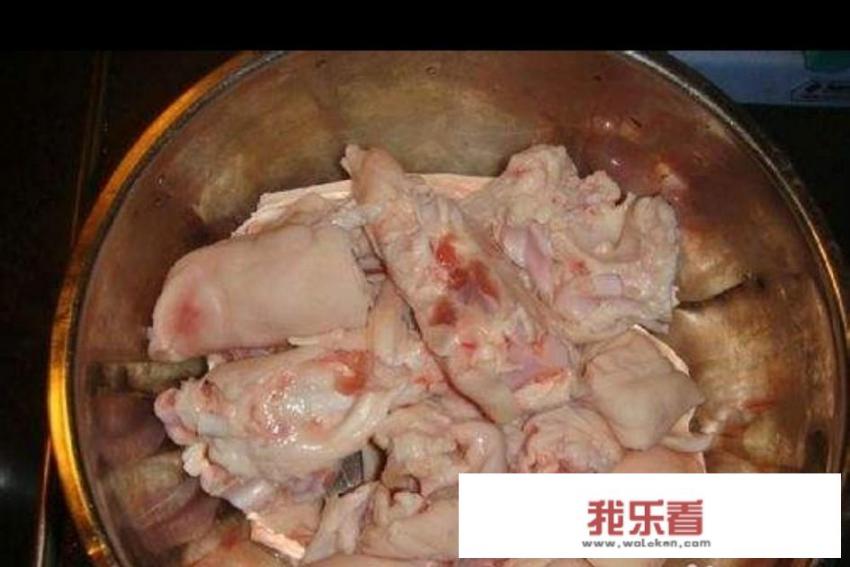 猪蹄炖黄豆怎么做