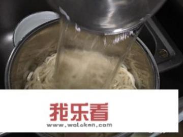 怎么快速简单煮面条