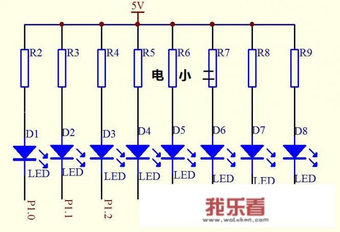 如何设计一个单片机可控的循环流水灯？