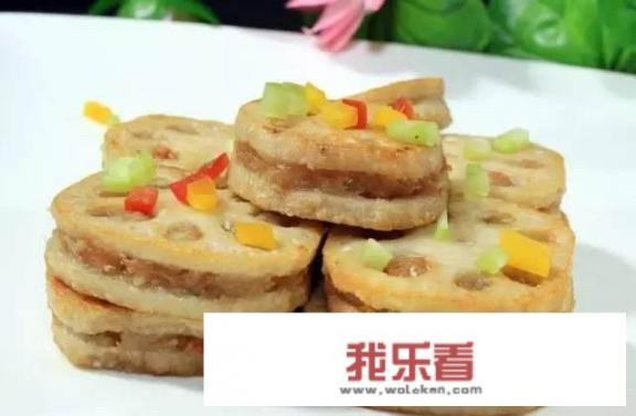 客家炸藕饼的做法？