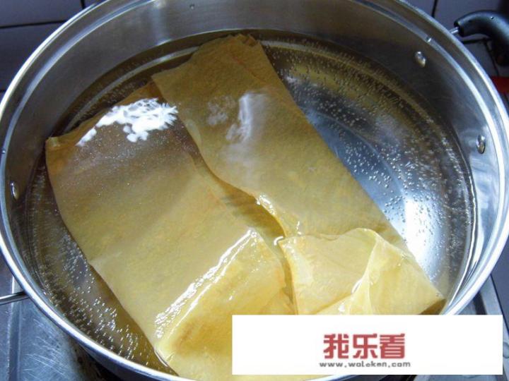 豆油皮家常做法？