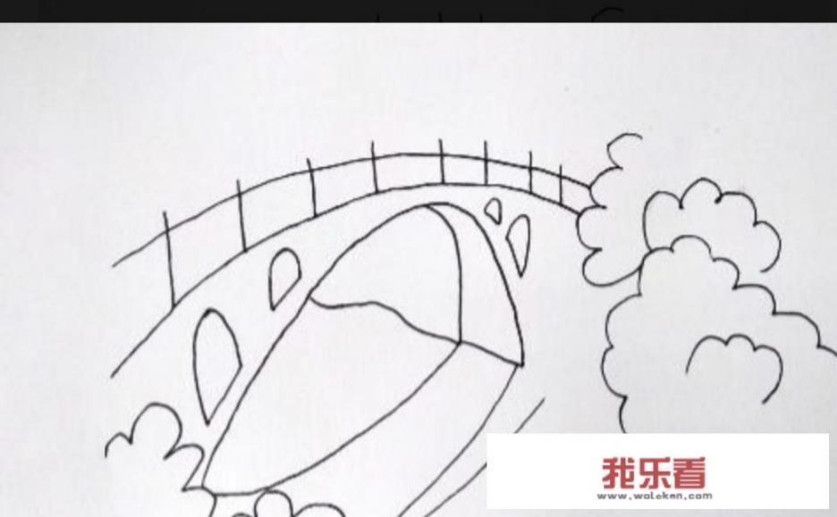 宝宝启蒙画：怎么画桥的简笔画？