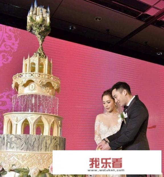 阿娇婚礼上的结婚蛋糕价值9万，很漂亮，你见过更好看的吗？