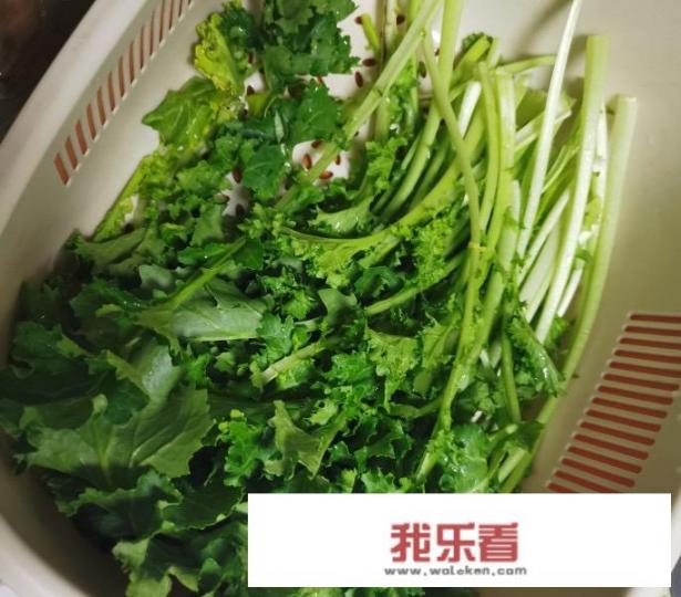 炒苔菜家常做法？