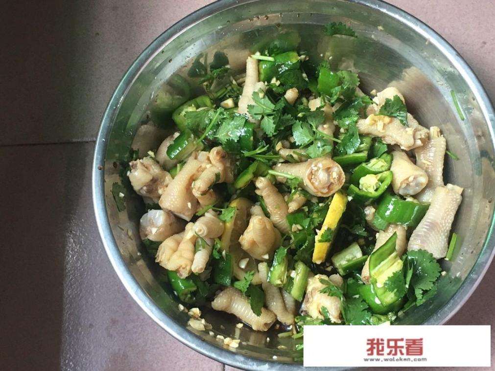 柠檬鸡爪怎么做?
