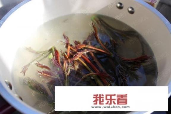 香椿拌豆腐的做法？