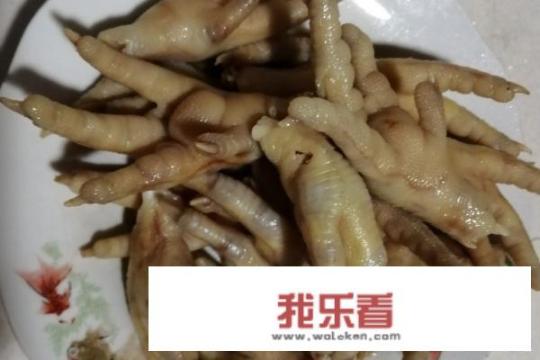 卤鸡爪的做法及配料？