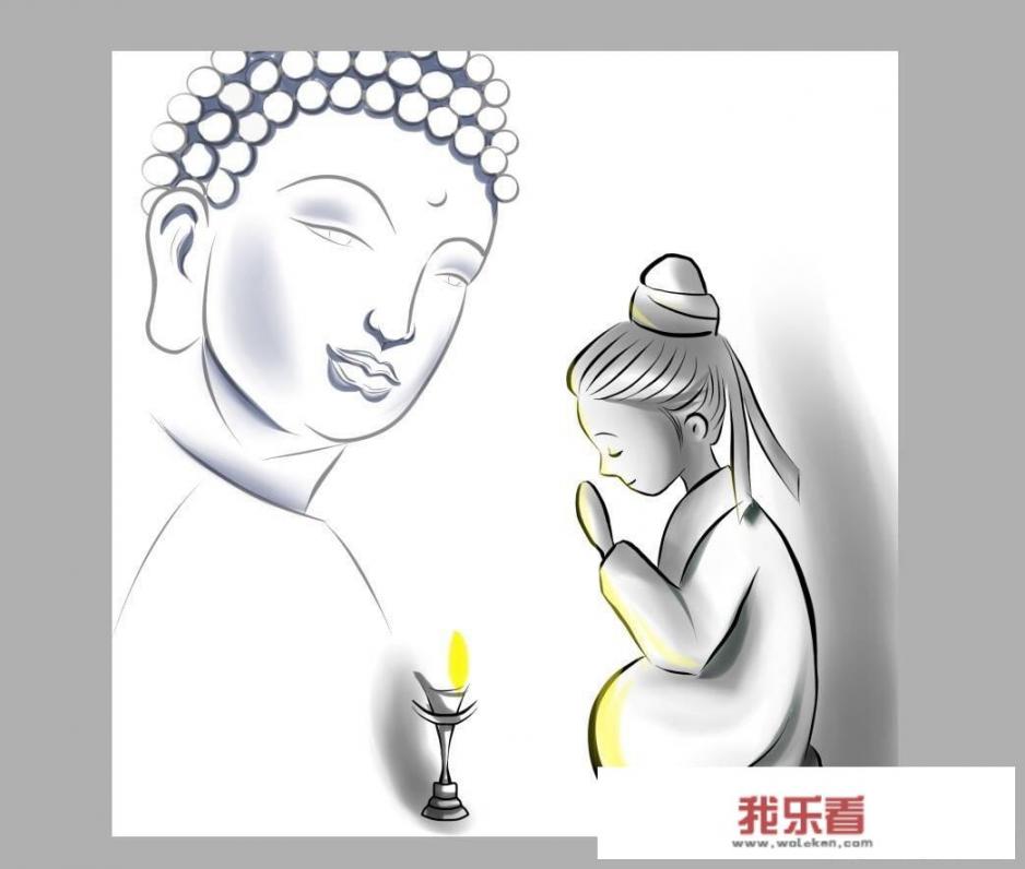 对于大年初一朋友圈发的一个女孩祈祷的图片，你怎么看？