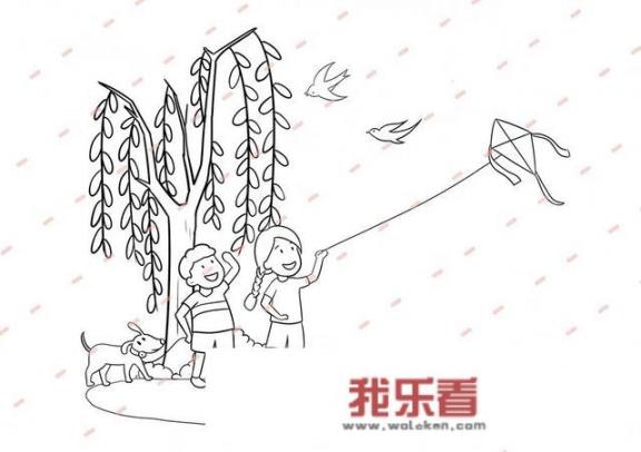 怎么画以《春天》为主的手抄报？