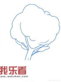 大树简笔画怎么画？