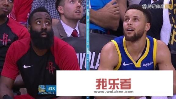 火箭VS勇士G6，场边助阵短发美女抢镜，她是谁？为什么火箭熊会一直“调戏”她呢？