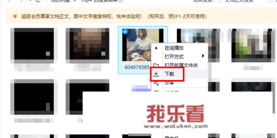 如何下载mp4格式的视频到u盘？