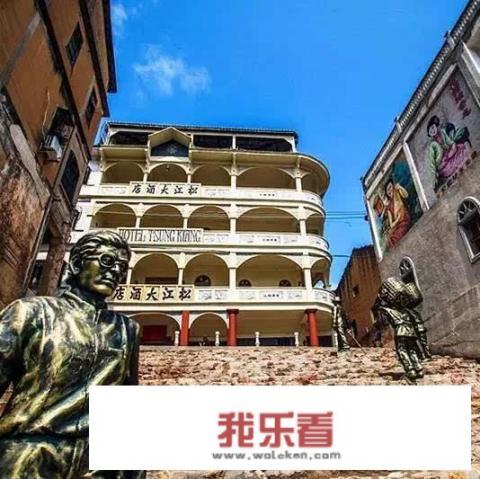 梅州松口古镇主要景点？