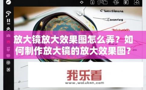 放大镜放大效果图怎么弄？如何制作放大镜的放大效果图？如何将放大镜效果直观地展示在视觉图像中，并给出详细步骤及工具建议?
