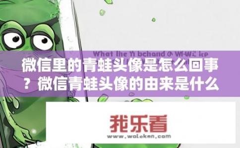 微信里的青蛙头像是怎么回事？微信青蛙头像的由来是什么？微信青蛙头像为何象征寓意及其来历？