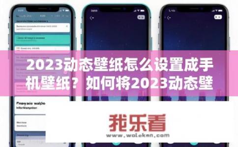 2023动态壁纸怎么设置成手机壁纸？如何将2023动态壁纸设为手机背景？2023手机壁纸设置方法，步骤详解 - 显示哪些动态壁纸和如何切换?