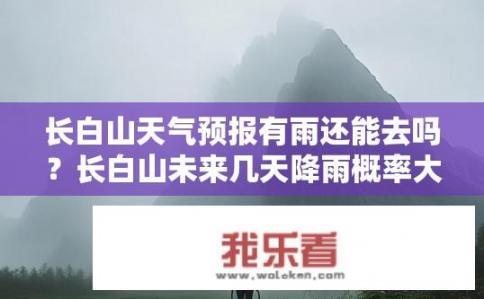 长白山天气预报有雨还能去吗？长白山未来几天降雨概率大，是否适宜前往游玩还需留意?