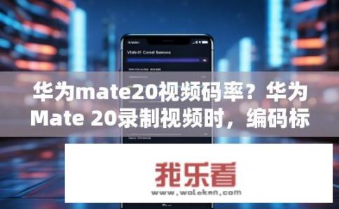 华为mate20视频码率?华为Mate 20录制视频时,编码标准与码率如何设定? 华为mate20视频码率?华为Mate 20录制视频时,编码标准与码率如何设定?
