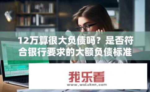 12万算很大负债吗？是否符合银行要求的大额负债标准？