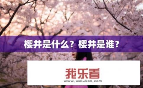 樱井是什么？樱井是谁？