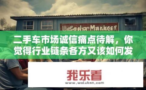 二手车市场诚信痛点待解，你觉得行业链条各方又该如何发力？二手车市场信任危机，行业链各方如何破解痛点，构建诚信体系？