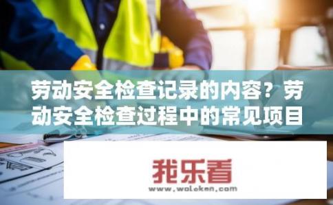 劳动安全检查记录的内容？劳动安全检查过程中的常见项目和内容是什么？