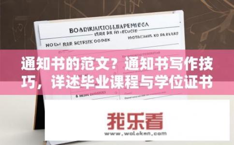 通知书的范文？通知书写作技巧，详述毕业课程与学位证书发放流程及注意事项