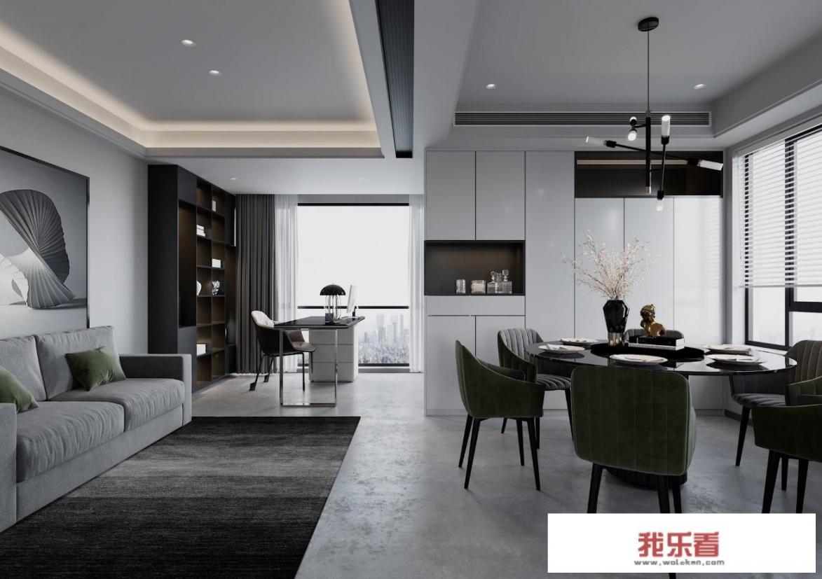 装修设计效果图难道不是整套吗，为什么只有客厅和餐厅？