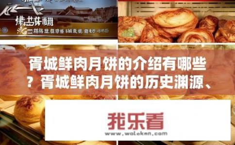 胥城鲜肉月饼的介绍有哪些？胥城鲜肉月饼的历史渊源、制作工艺与独特风味是什么?