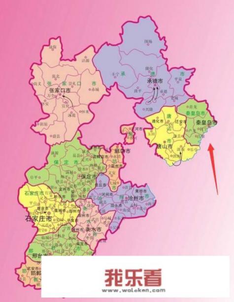 河北省地图行政区划？
