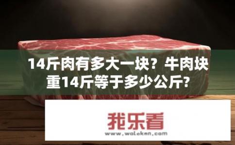 14斤肉有多大一块？牛肉块重14斤等于多少公斤?