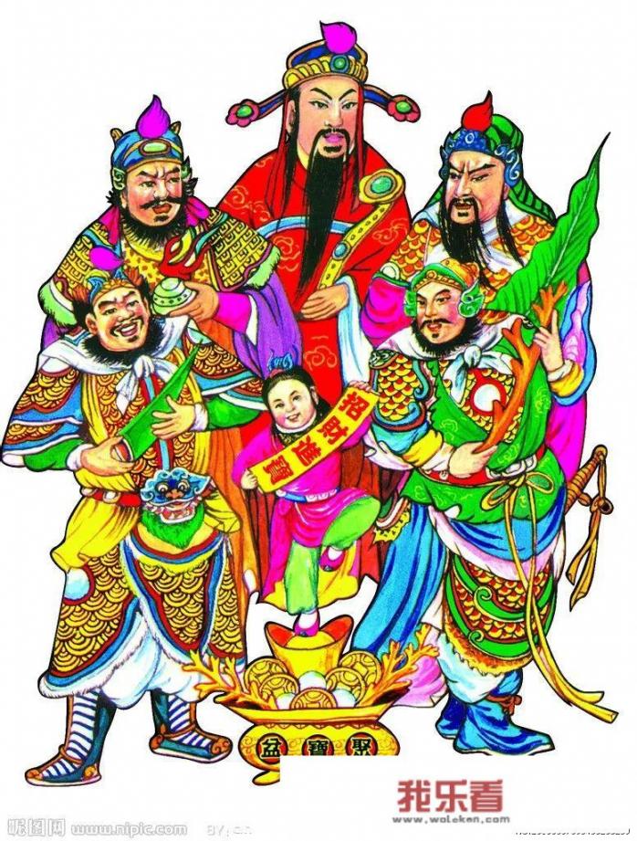 五路财神都是谁？