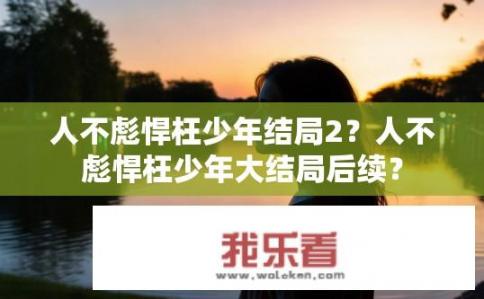 人不彪悍枉少年结局2？人不彪悍枉少年大结局后续？