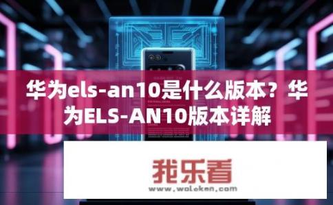 华为els-an10是什么版本？华为ELS-AN10版本详解