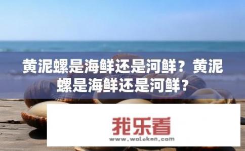 黄泥螺是海鲜还是河鲜？黄泥螺是海鲜还是河鲜？